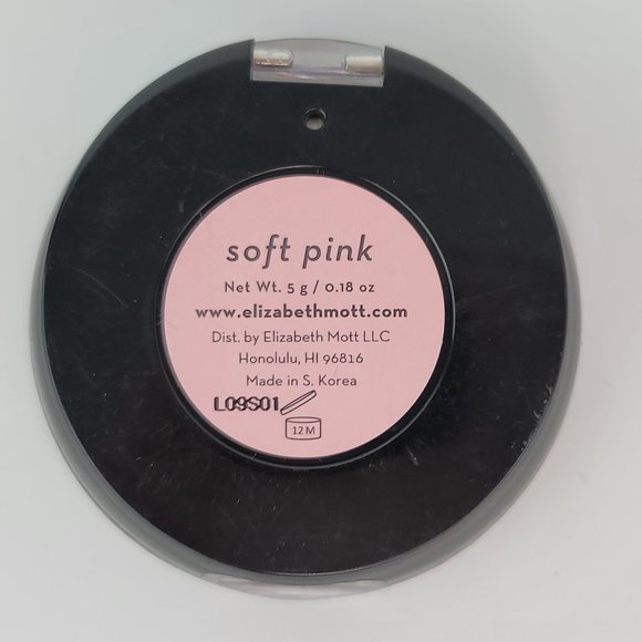 Elizabeth Mott Show Me Your Cheeks‎ Blush Peach Pink 5g/0.18 oz New - Picture 2 of 3